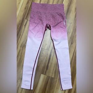 Gymshark Pink Gradient Leggings